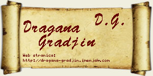 Dragana Građin vizit kartica